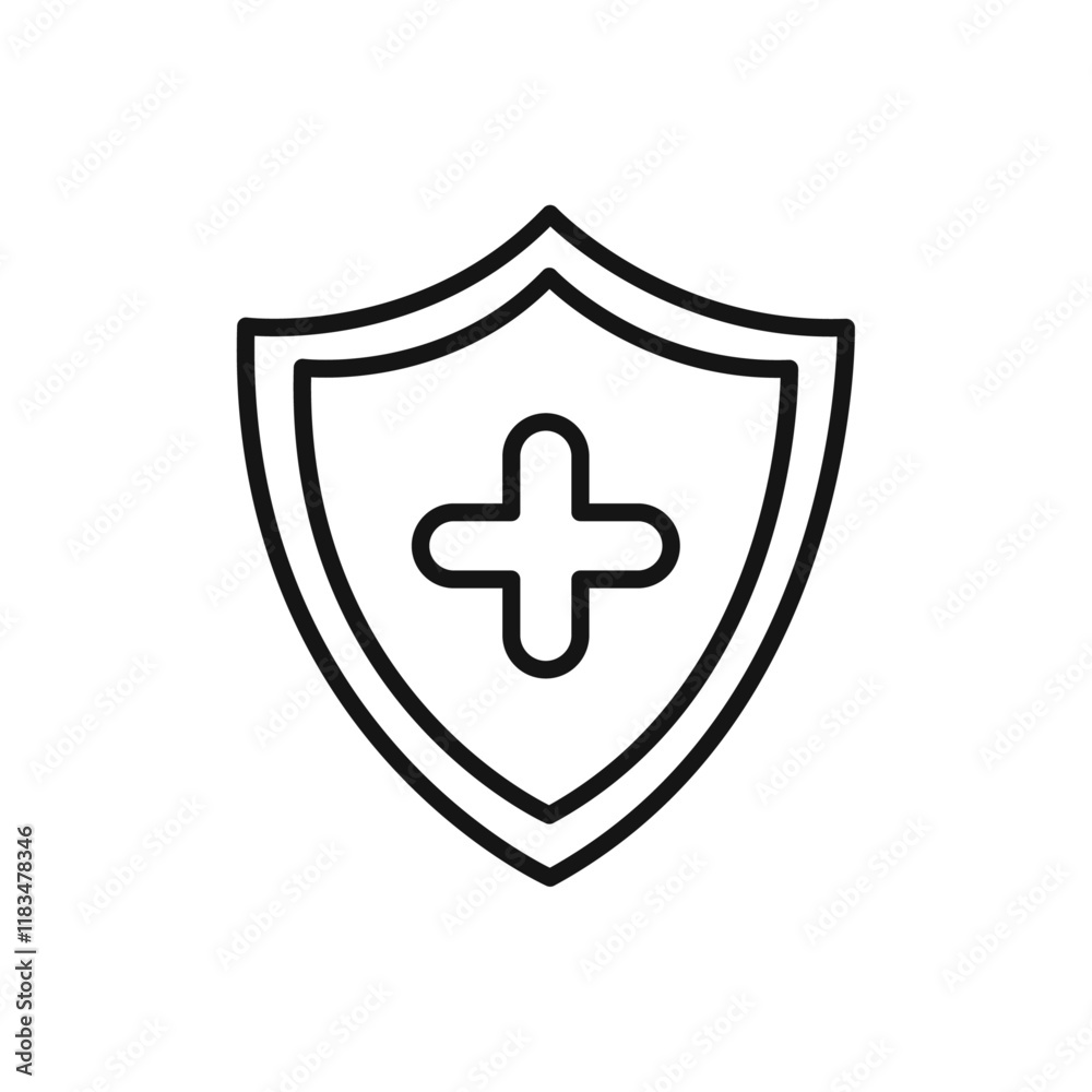 immunity icon Isolated flat vector in outline immunity icon Isolated flat vector in outline