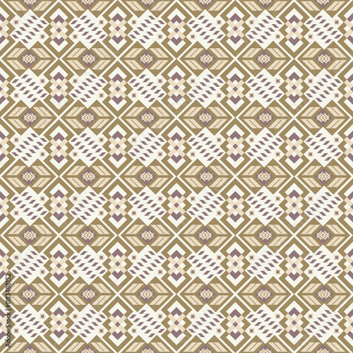 American tribal ethnic native pattern seamless.Traditional Navajo,Aztec,Apache,Southwest and Mexican style fabric pattern.Abstract vector motif pattern.For fabric,clothing,blanket,woven,wrap,decorate.
