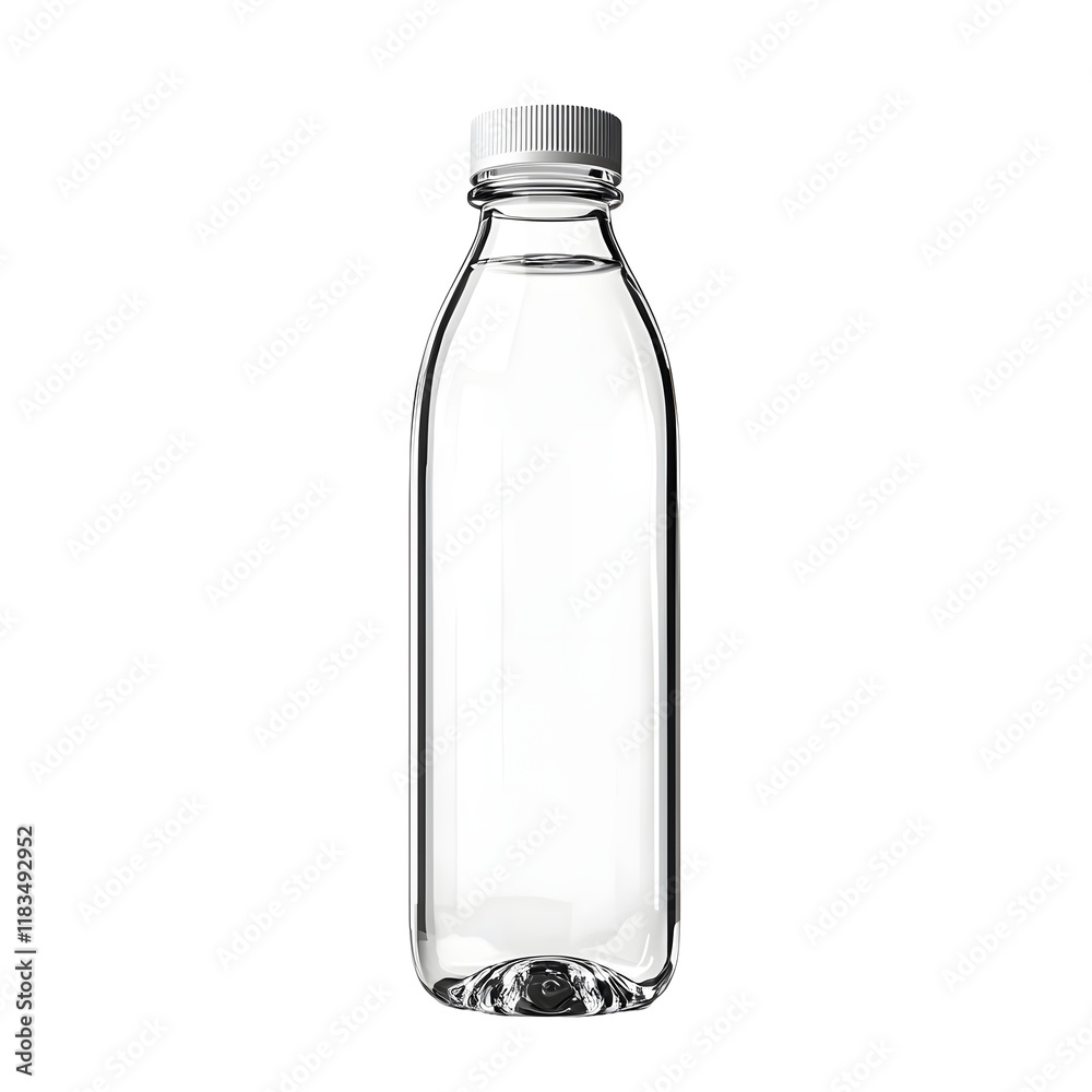 Transparent Glass Water Bottle for Healthy and Refreshment Transparent Glass Water Bottle for Healthy and Refreshment