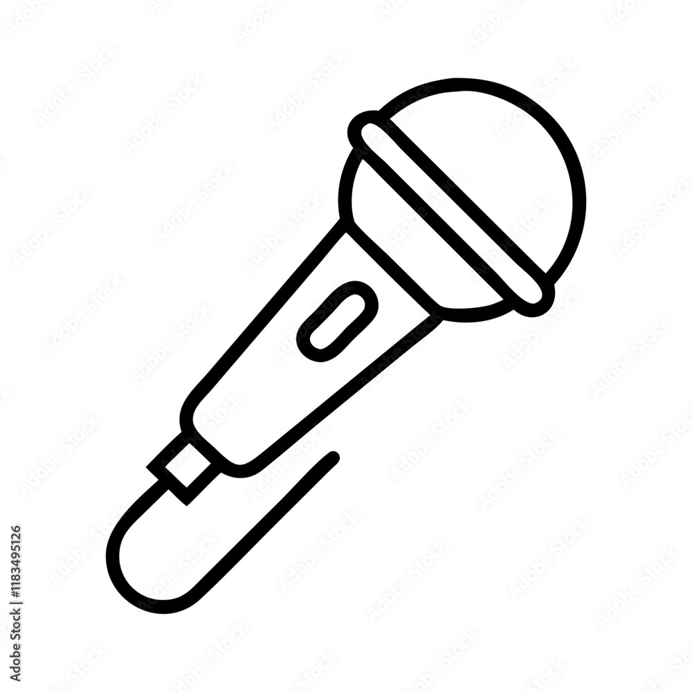 microphone icon, electronics line art, electronics vector - simple black line art icon of microphone perfect for logos, and electronics-themed designs. microphone icon, electronics line art, electronics vector - simple black line art icon of microphone perfect for logos, and electronics-themed designs.
