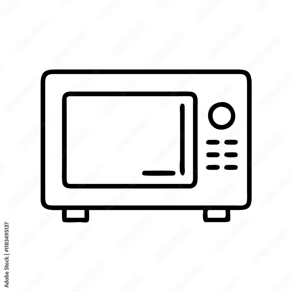 microwave oven icon, electronics line art, electronics vector - simple black line art icon of microwave oven perfect for logos, and electronics-themed designs. microwave oven icon, electronics line art, electronics vector - simple black line art icon of microwave oven perfect for logos, and electronics-themed designs.