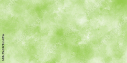 Abstract grunge blue or mint green texture with blurry fogg or clouds, grunge bright blue abstract design paper textured, brush painted green nature watercolor on paper with smoke or clouds texture.