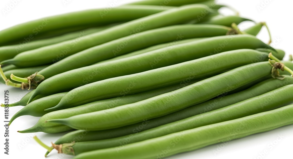 Fresh Green Beans Healthy Food Organic Produce Harvest Vegetables Fresh Green Beans Healthy Food Organic Produce Harvest Vegetables