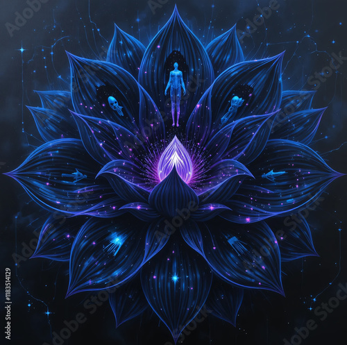 abstract fractal background