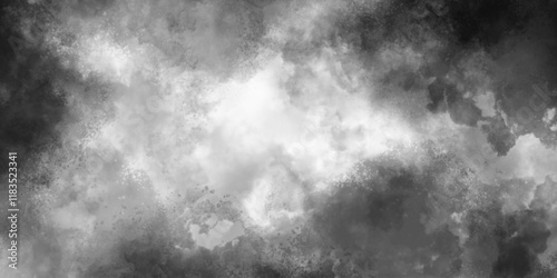 Abstract Grayscale Cloud Texture, Dramatic Fog and Mist Background with Smoky Patterns for Atmospheric Designs, Digital Art, Overlays, and Graphic Projects