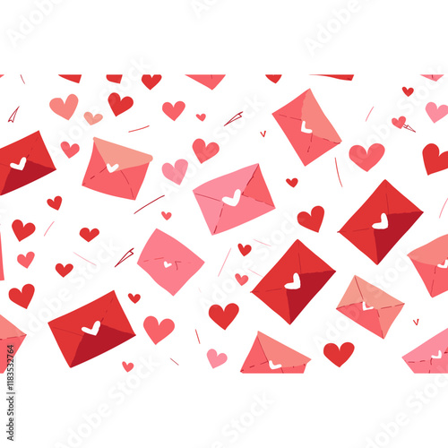 Ove envelope background envelopes pink vector