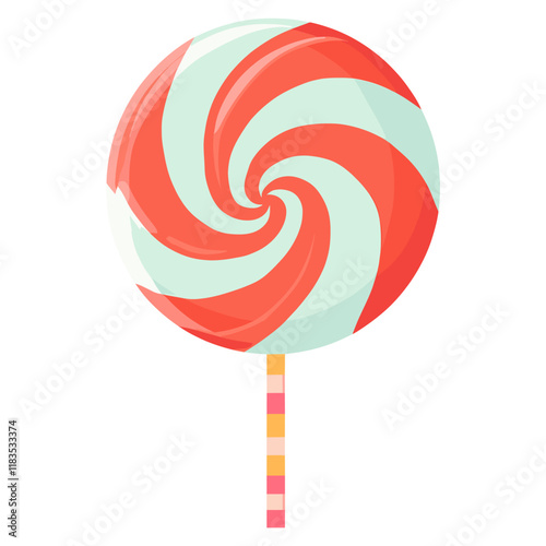One element candy illustration lollipop sweets vector