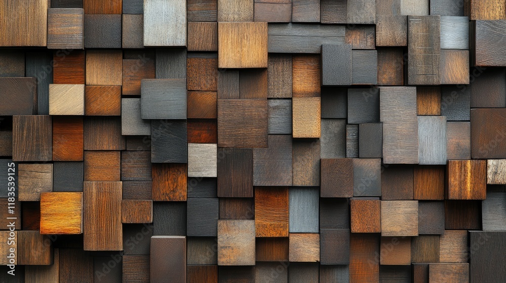 Abstract Wood Cube Texture Background Abstract Wood Cube Texture Background