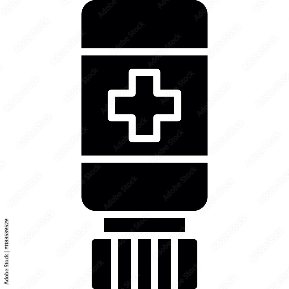 Fototapeta premium Ointment Icon