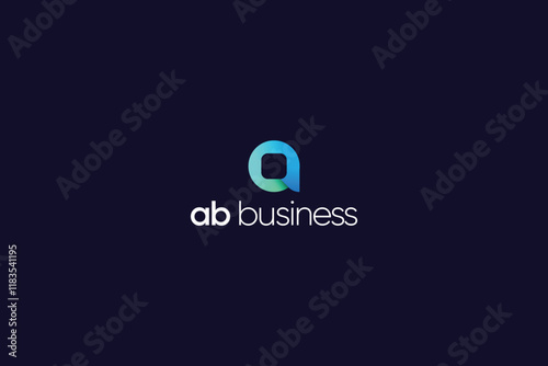 Letter A modern and creative business logo