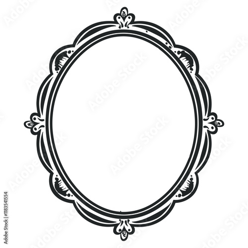 Vintage style illustration accessories vector