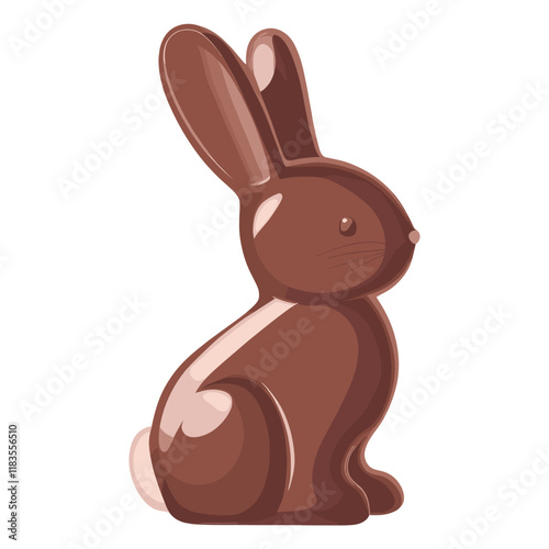 Chocolate bunny chocolate chocolate bunny confection vector