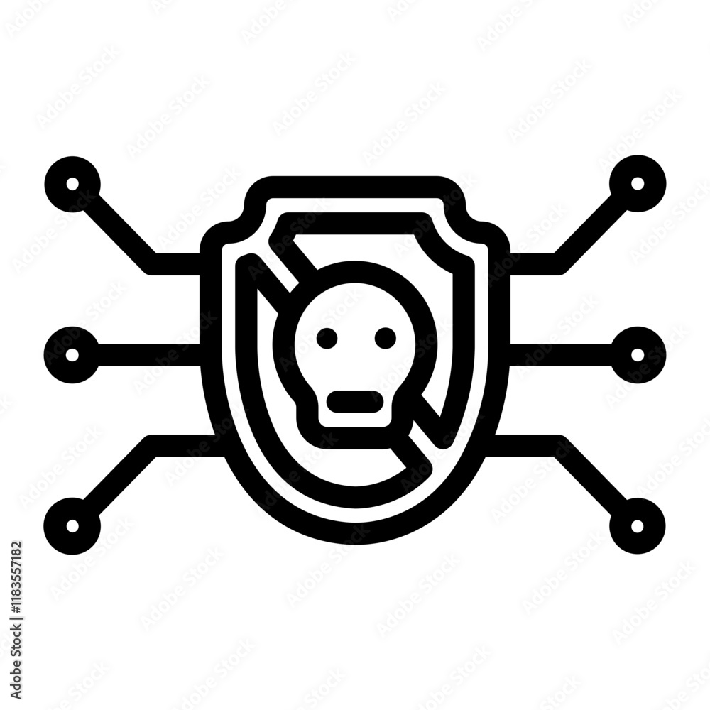 Defense Line Icon Defense Line Icon
