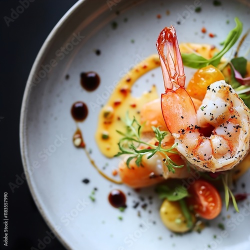 Delicious Grilled Shrimp Dish: A Culinary Delight photo