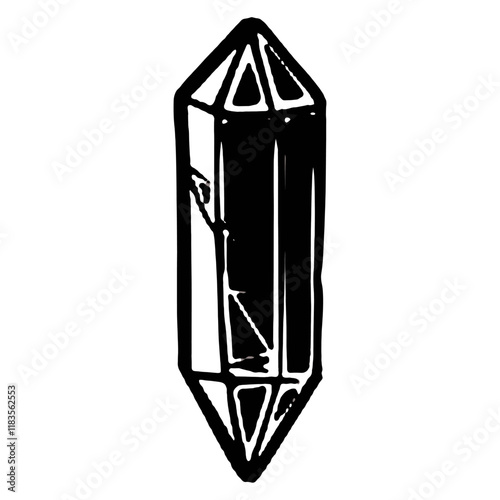 Individual diamond illustration crystal design vector