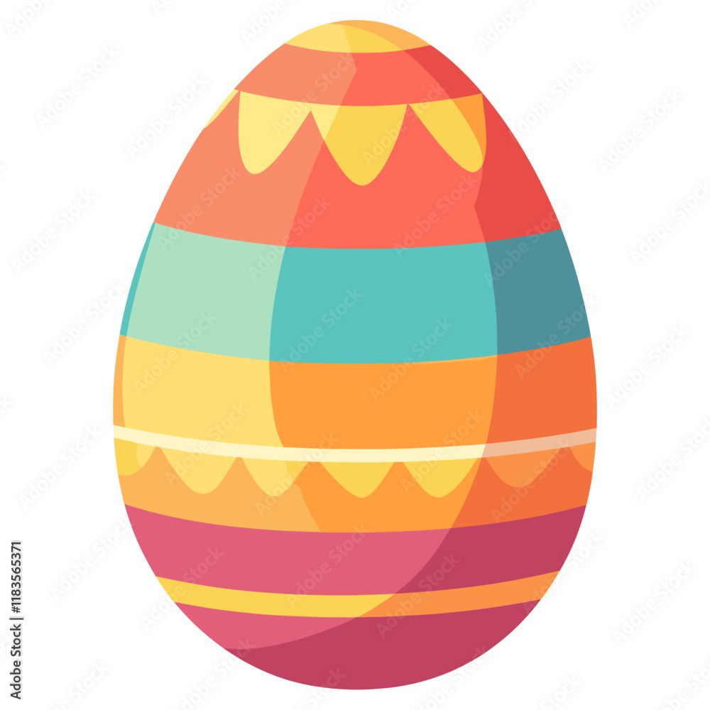 Easter egg spring celebration decoration vector Easter egg spring celebration decoration vector
