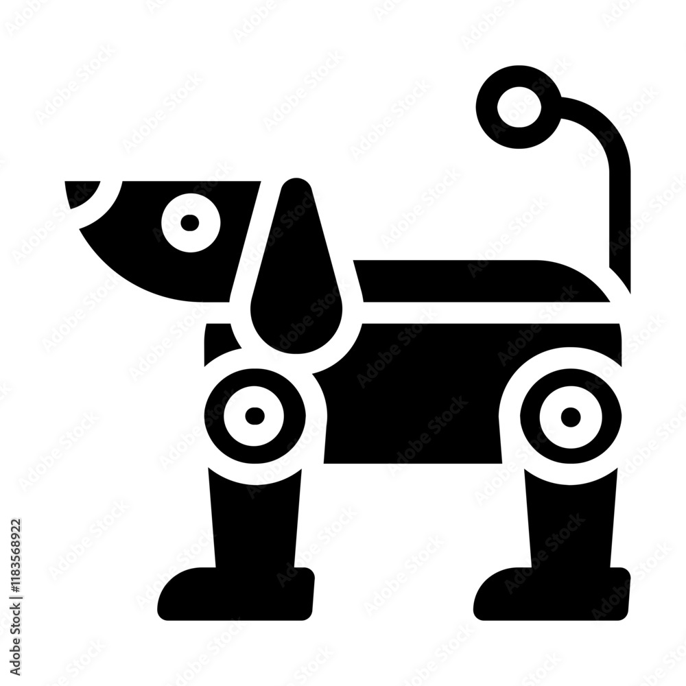 robot Solid icon robot Solid icon
