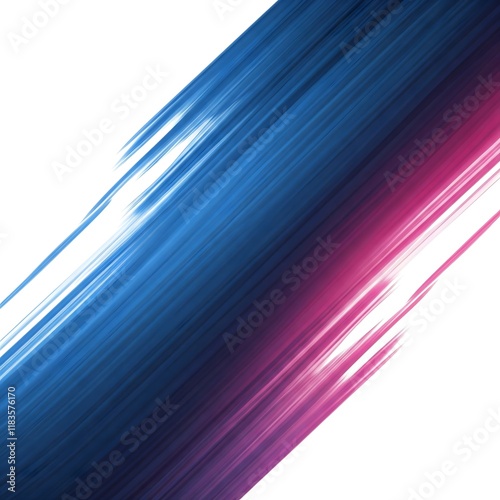 Abstract design featuring intertwining blue and pink lines on a clean white background, creating a dynamic, modern visual effect that evokes movement, creativity, and a contemporary aesthetic.