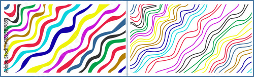 Abstract transverse lines seamless texture background. Abstract wave lines