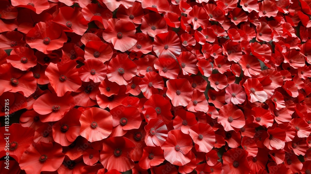 Vibrant field of red poppies a symbol of remembrance and sacrifice for anzac day observance Vibrant field of red poppies a symbol of remembrance and sacrifice for anzac day observance