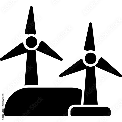 Wind Energy Icon