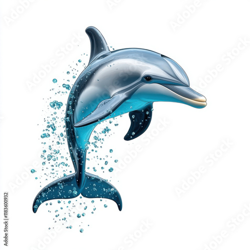 Wallpaper Mural Ocean's Grace: A Dolphin's Breathtaking Leap! Torontodigital.ca