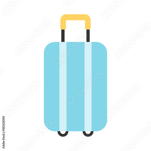 Baggage for travel holiday in flat