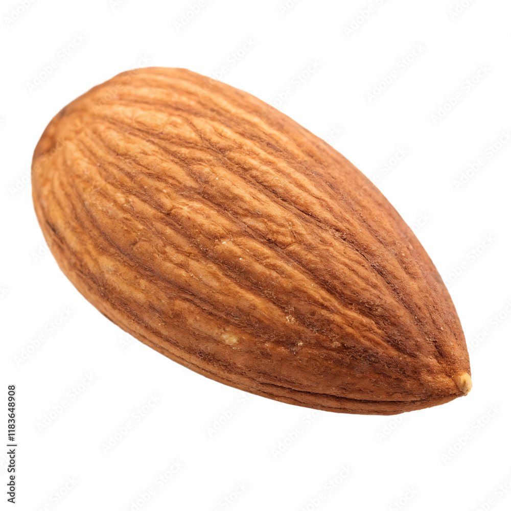 Almond on a transparent background Almond on a transparent background