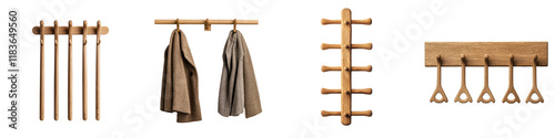 Wooden Coat Racks and Hangers for Stylish and Functional Home Organization  Modern minimalist wall mounted storage solutions to keep your space tidy and decluttered