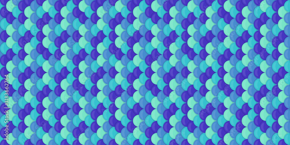 Vibrant teal and purple overlapping circle pattern. Perfect for website backgrounds, textile designs, or any project needing a playful, aquatic aesthetic. Vibrant teal and purple overlapping circle pattern. Perfect for website backgrounds, textile designs, or any project needing a playful, aquatic aesthetic.