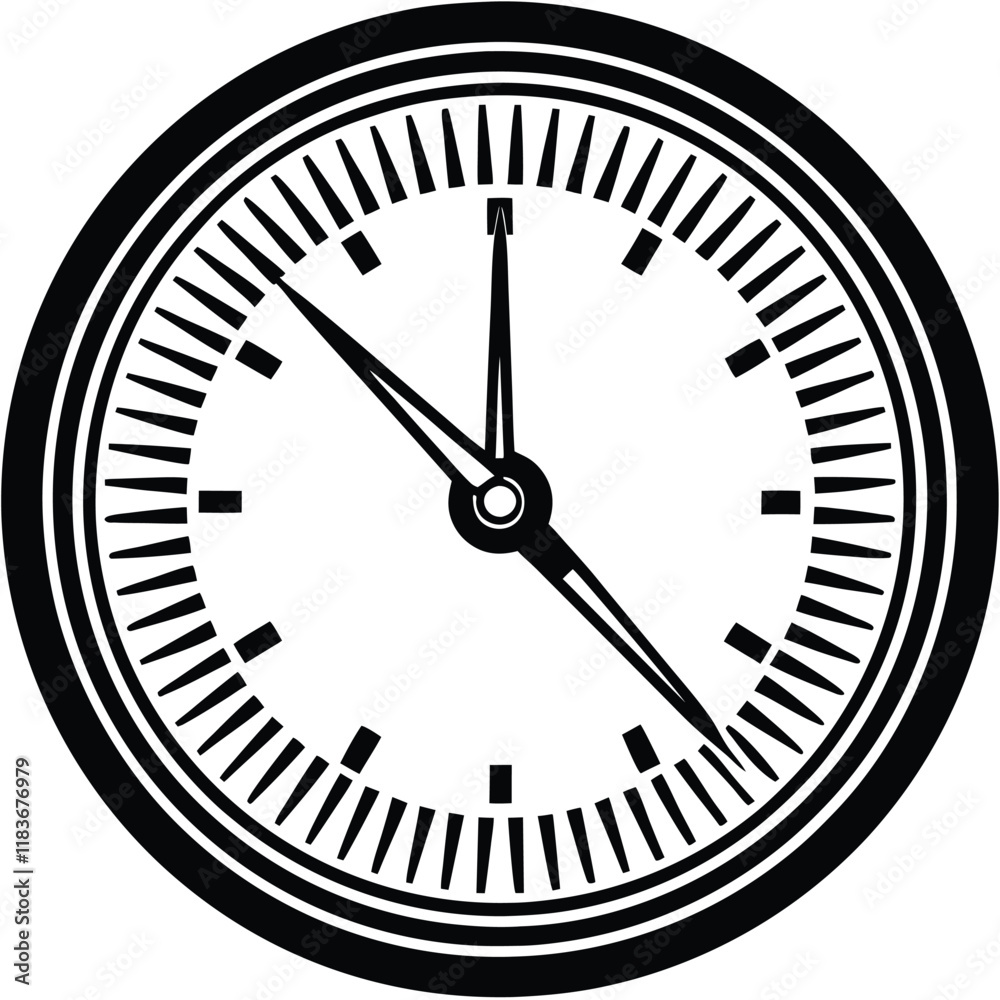 wall clock vector