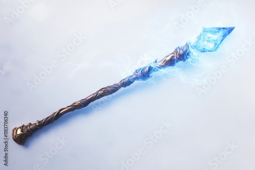 enchanter s rod against a light backdrop
