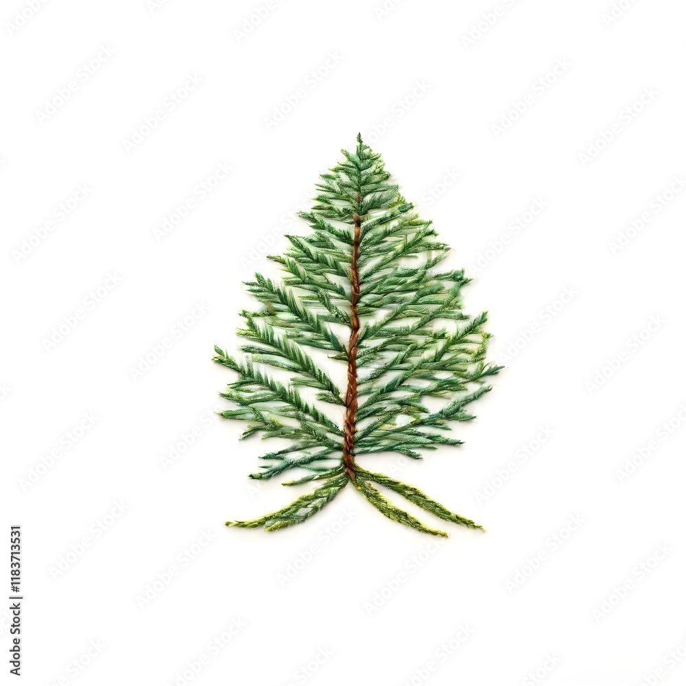 A beautiful green bush tree isolated on a white background A beautiful green bush tree isolated on a white background