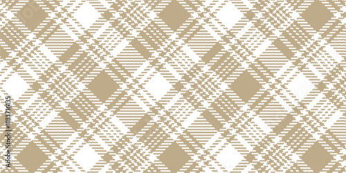 Vector checkered pattern or plaid pattern. Tartan, textured seamless twill for flannel shirts, duvet covers, other autumn winter textile mills. Vector Format