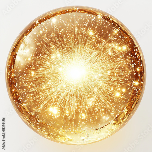 Bubbles and molecules, gold liquid with golden drops. oil foam froth bubbles, abstract natural bubbling texture, cosmetic serum oil, skin treatment collagen drop