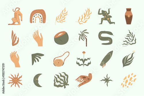Boho Summer Illustration Pack