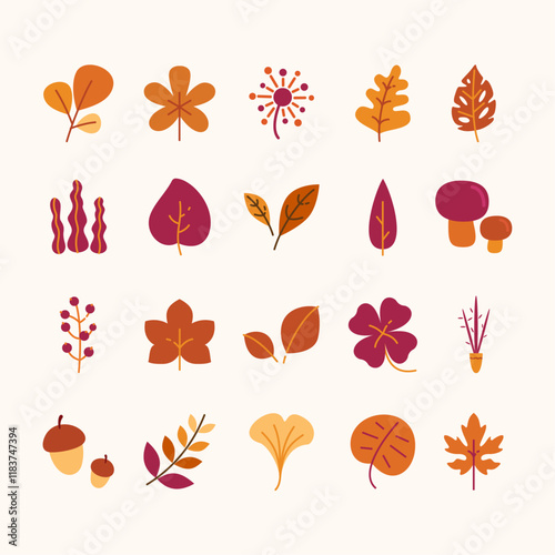 Autumn Flora Simple Pack