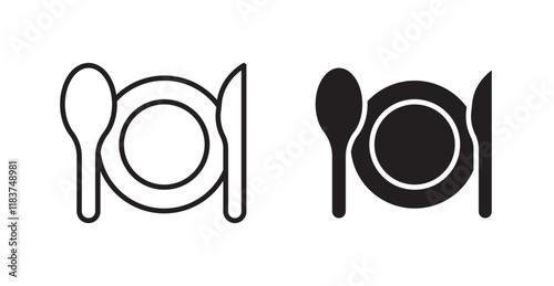 Healthy food icon set vector graphics designs