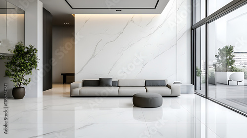 White polished finish italian statuario marble slab with thin streaks, white satvario calacatta panoramic marbling for flooring, wall cladding, ceramic tile, wallpaper, banner, website and print ads