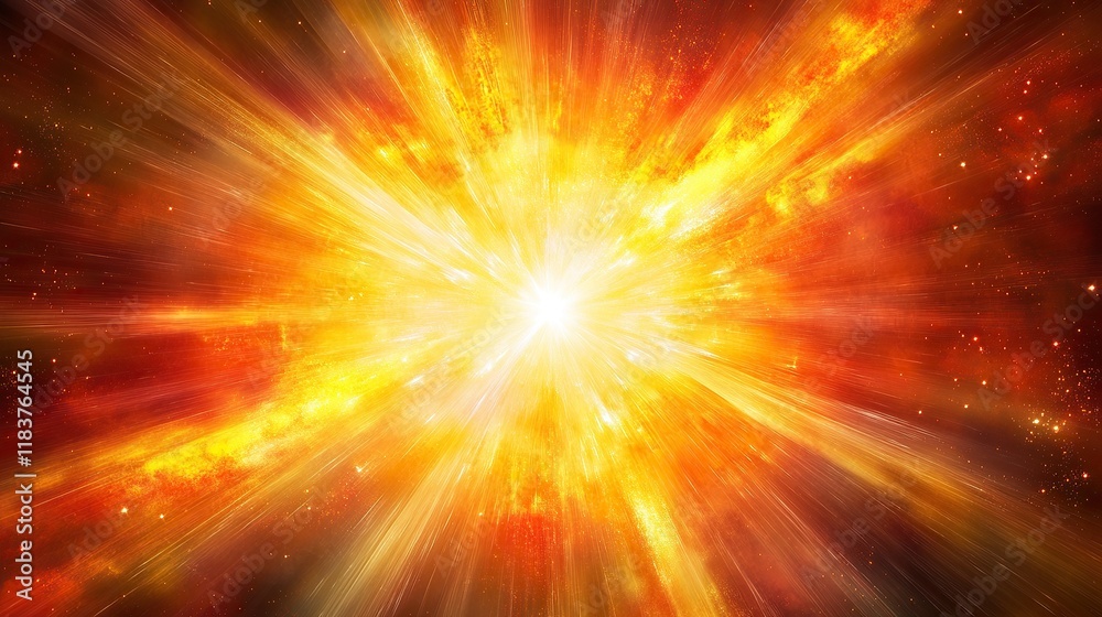 **A burst of solar flare gradient flowing from radiant bright yellow **A burst of solar flare gradient flowing from radiant bright yellow