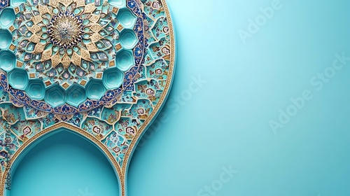 Intricate Islamic Architectural Design Element