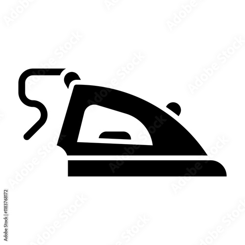 Iron Glyph Icon Design