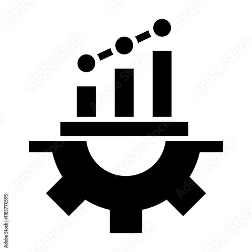 Performance Glyph Icon Design