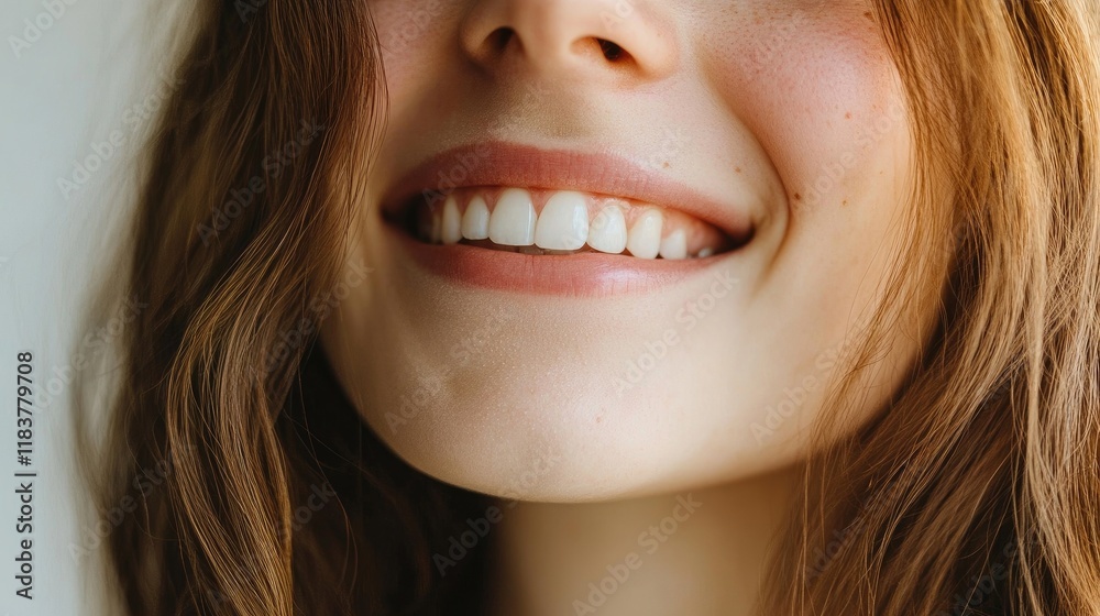 A close-up of a woman's smiling face with healthy, glowing skin, set against a minimalist white background to enhance her natural beauty. A close-up of a woman's smiling face with healthy, glowing skin, set against a minimalist white background to enhance her natural beauty.