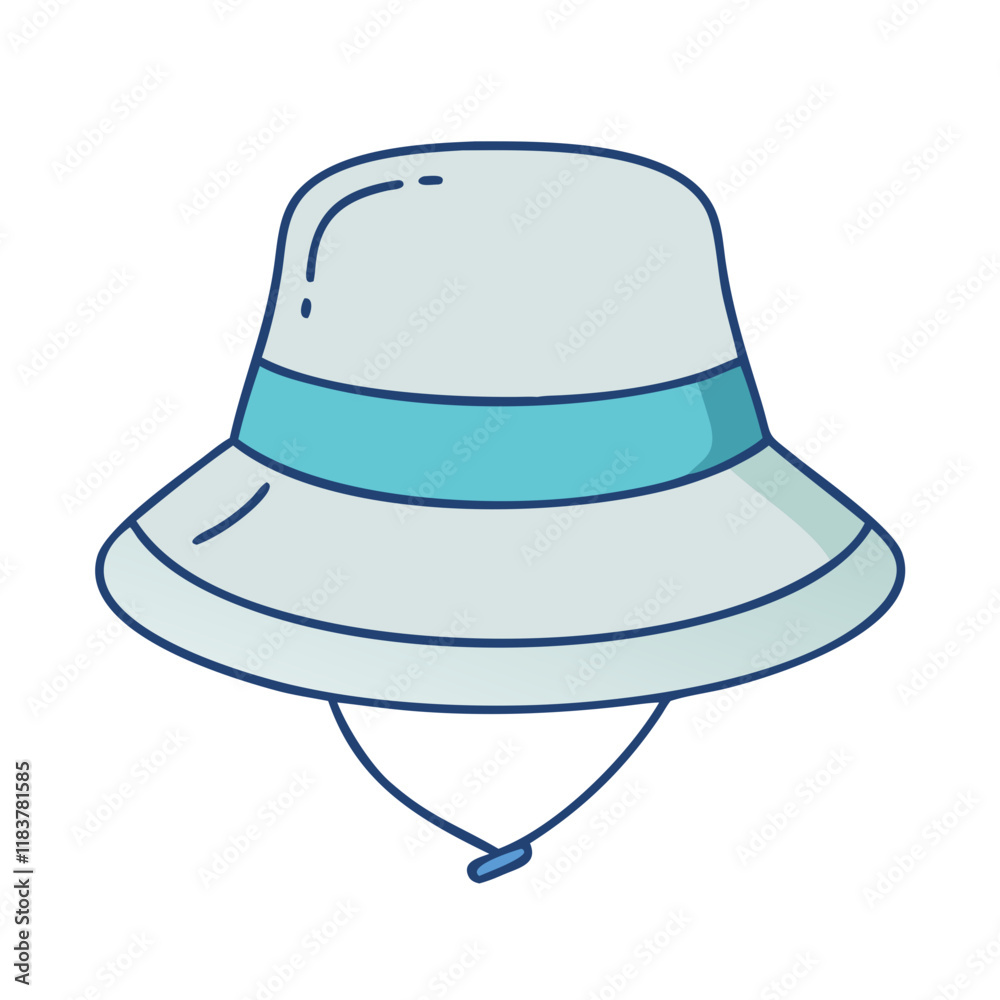 bucket hats vector icon, accessories vector illustration - simple illustration of bucket hats perfect for logos, and accessories-themed designs. bucket hats vector icon, accessories vector illustration - simple illustration of bucket hats perfect for logos, and accessories-themed designs.