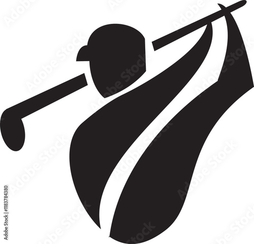 Golf player icon.eps