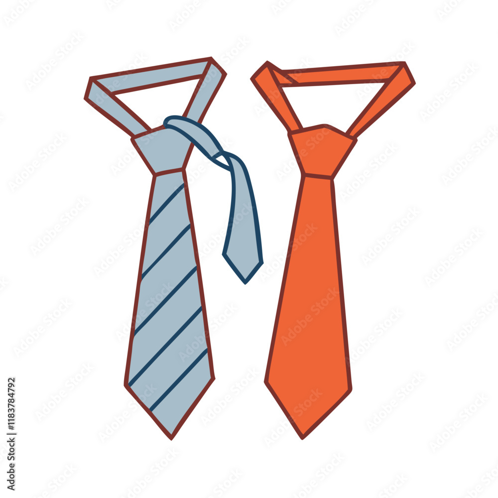 ties vector icon, accessories vector illustration - simple illustration of ties perfect for logos, and accessories-themed designs. ties vector icon, accessories vector illustration - simple illustration of ties perfect for logos, and accessories-themed designs.