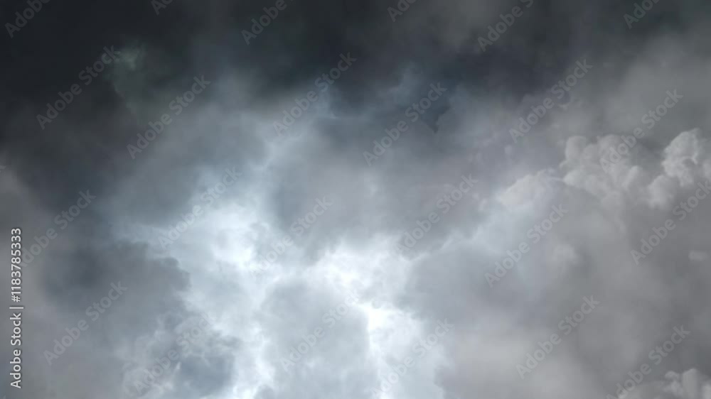 thunderstorm, dark clouds in the sky during a storm thunderstorm, dark clouds in the sky during a storm