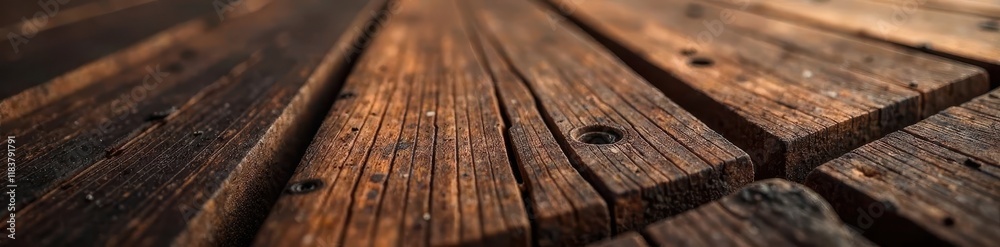 Dark brown wood, coarse texture, deep grooves, grain, element Dark brown wood, coarse texture, deep grooves, grain, element