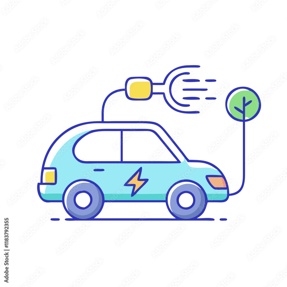 hybrid car vector icon, vehicles vector illustration - simple illustration of hybrid car perfect for logos, and vehicles-themed designs. hybrid car vector icon, vehicles vector illustration - simple illustration of hybrid car perfect for logos, and vehicles-themed designs.